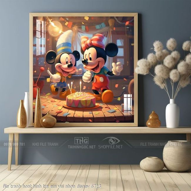 file tranh hoat hinh tre em vui nhon disney 6723