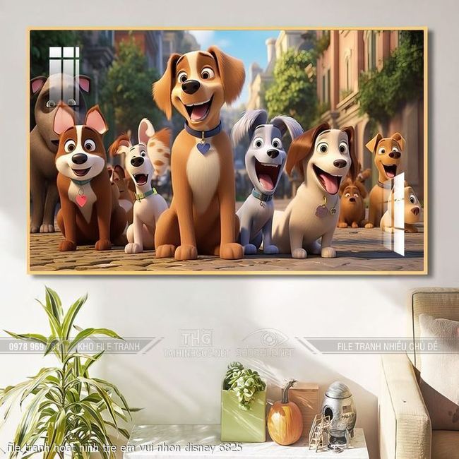 file tranh hoat hinh tre em vui nhon disney 6825
