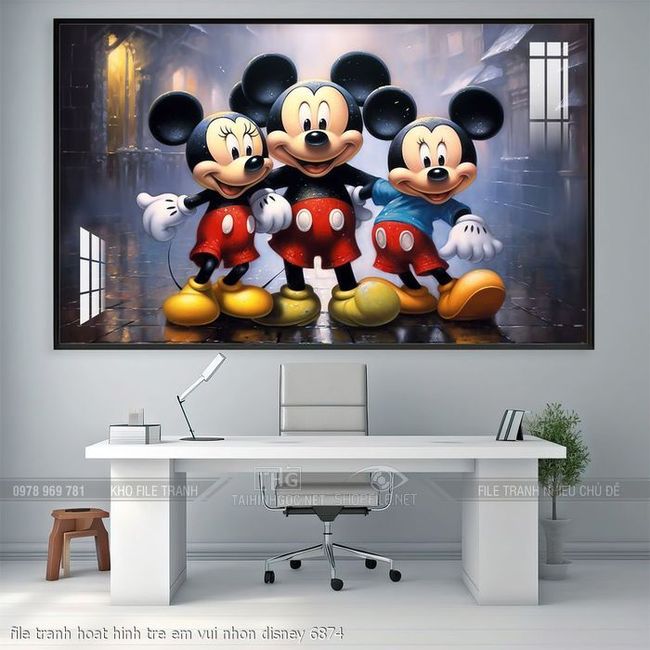 file tranh hoat hinh tre em vui nhon disney 6874