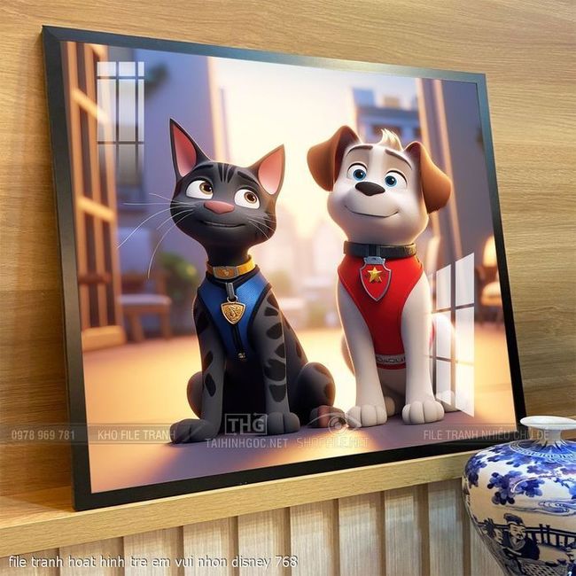 file tranh hoat hinh tre em vui nhon disney 768