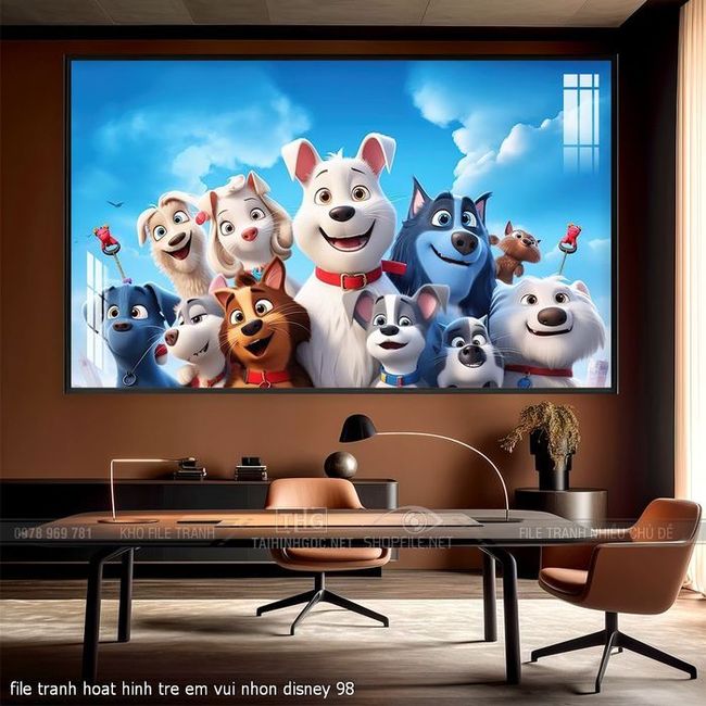 file tranh hoat hinh tre em vui nhon disney 98