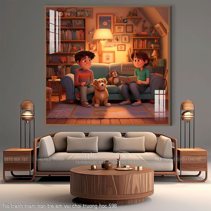 file tranh mam non tre em vui choi truong hoc 598