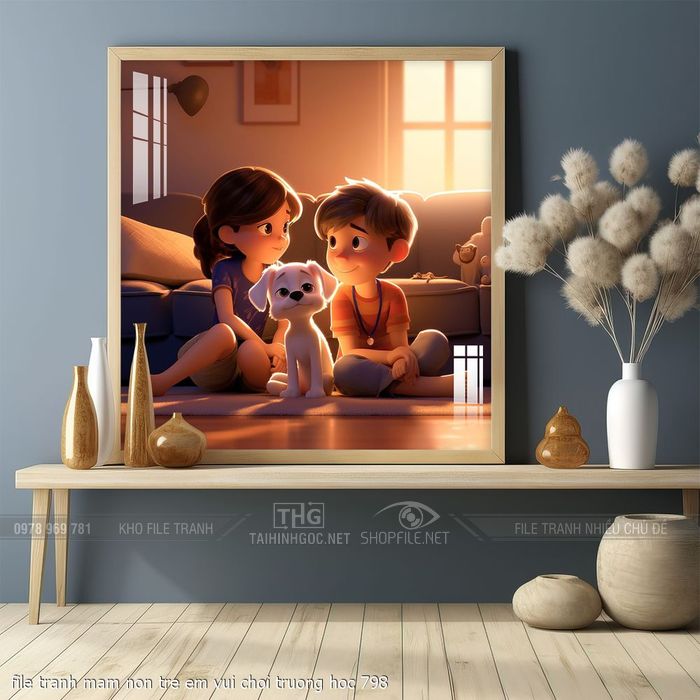 file tranh mam non tre em vui choi truong hoc 798