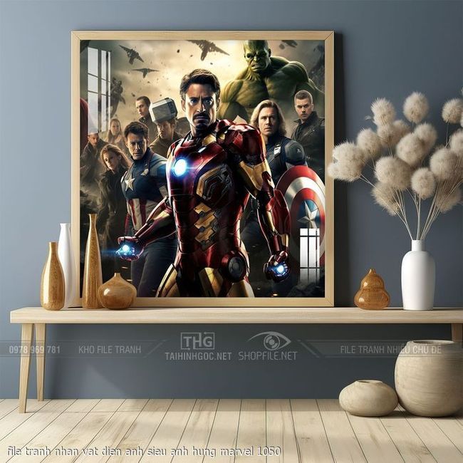 file tranh nhan vat dien anh sieu anh hung marvel 1050