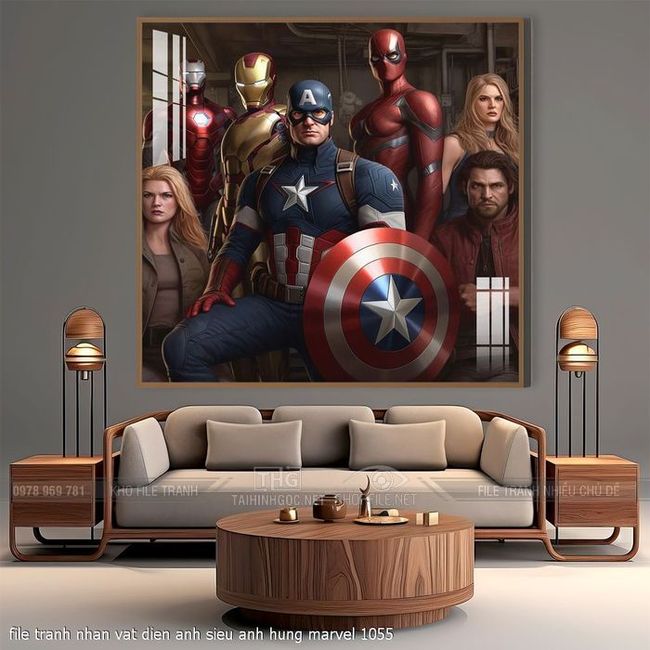 file tranh nhan vat dien anh sieu anh hung marvel 1055