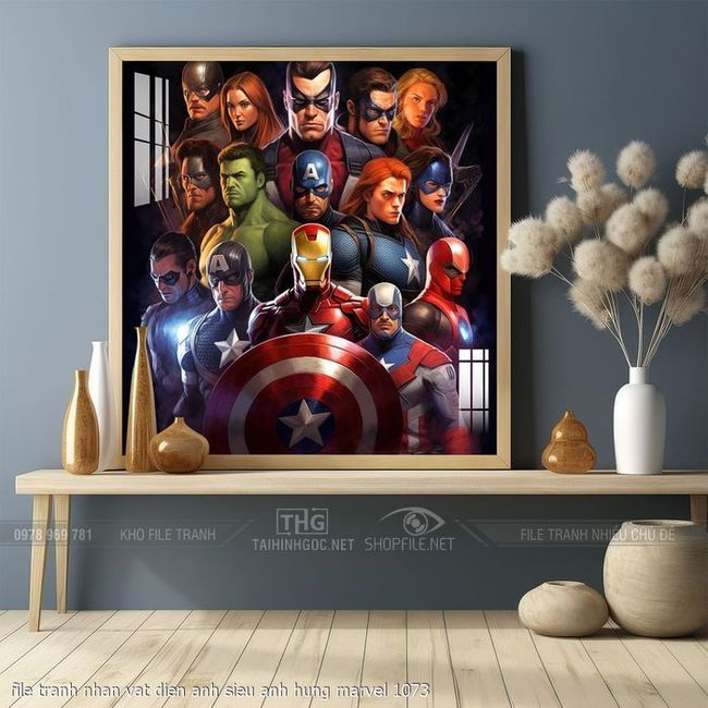file tranh nhan vat dien anh sieu anh hung marvel 1073