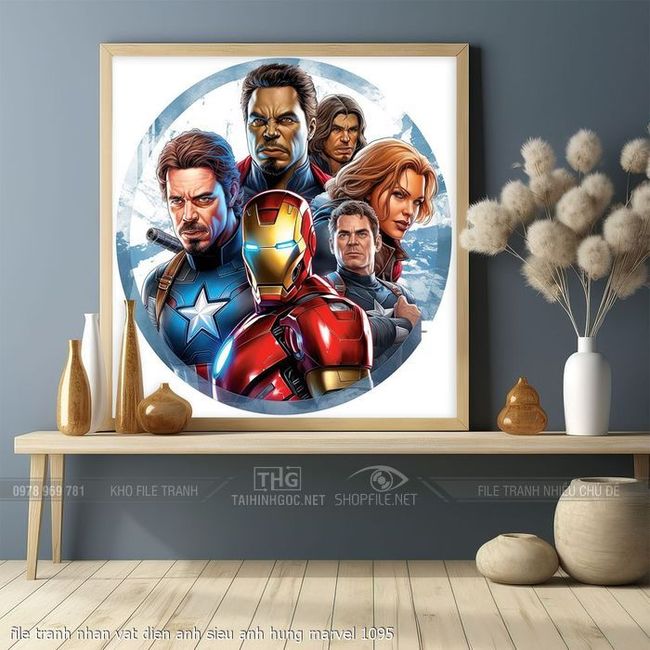file tranh nhan vat dien anh sieu anh hung marvel 1095