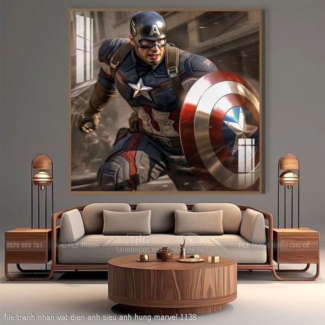 file tranh nhan vat dien anh sieu anh hung marvel 1138