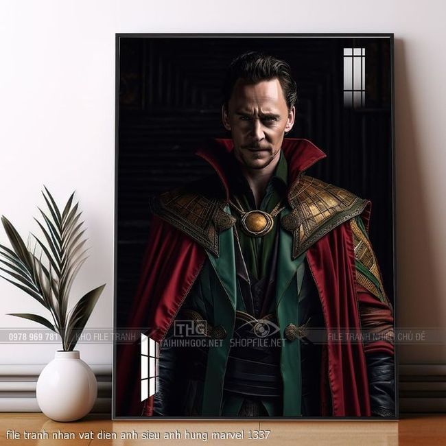 file tranh nhan vat dien anh sieu anh hung marvel 1337