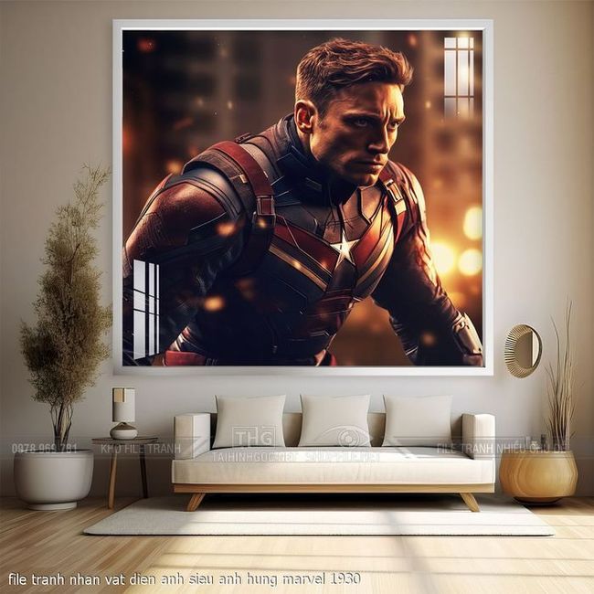 file tranh nhan vat dien anh sieu anh hung marvel 1930