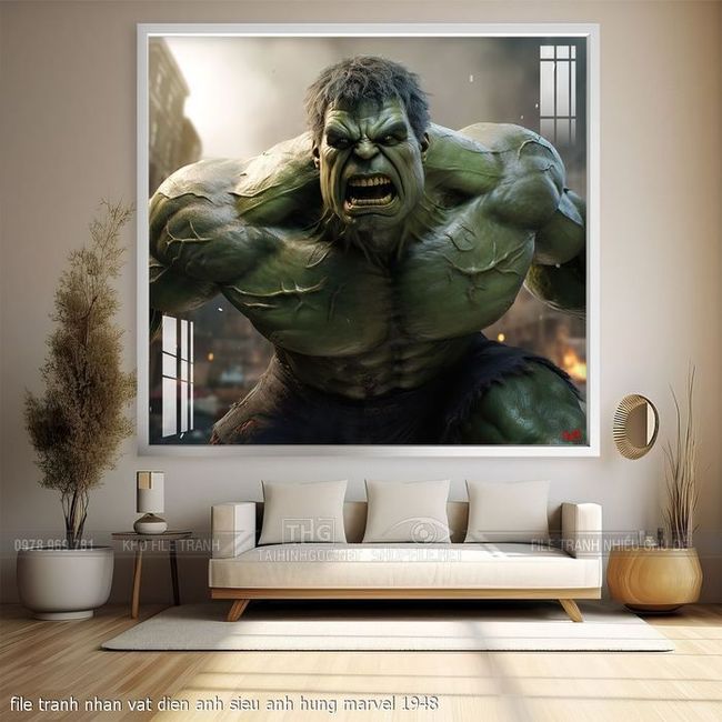 file tranh nhan vat dien anh sieu anh hung marvel 1948