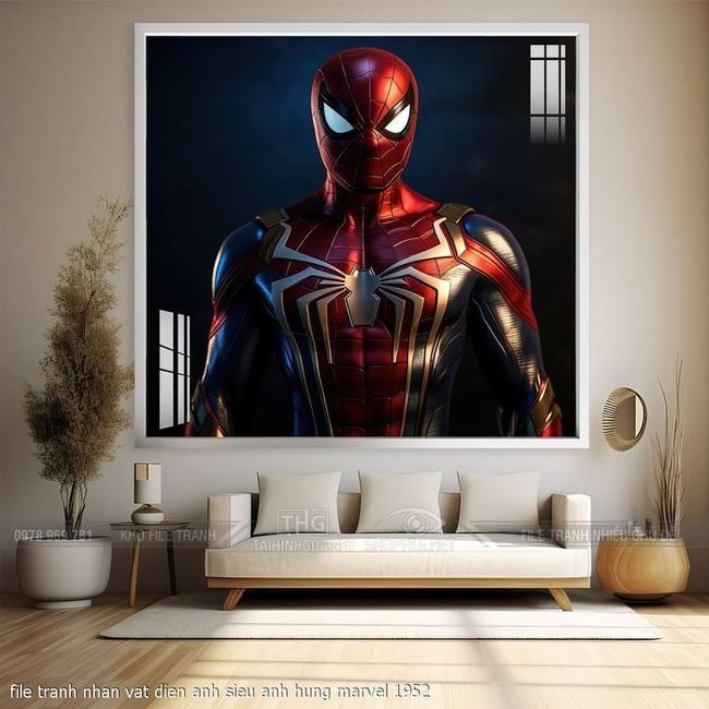 file tranh nhan vat dien anh sieu anh hung marvel 1952