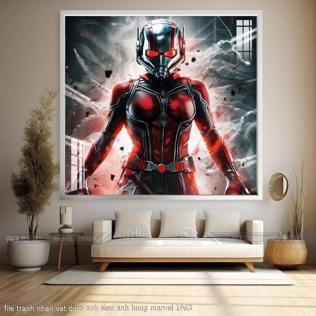 file tranh nhan vat dien anh sieu anh hung marvel 1963