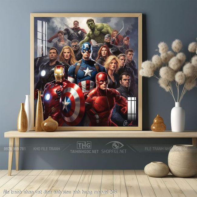 file tranh nhan vat dien anh sieu anh hung marvel 205