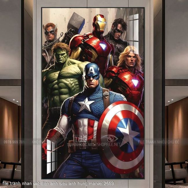 file tranh nhan vat dien anh sieu anh hung marvel 2669