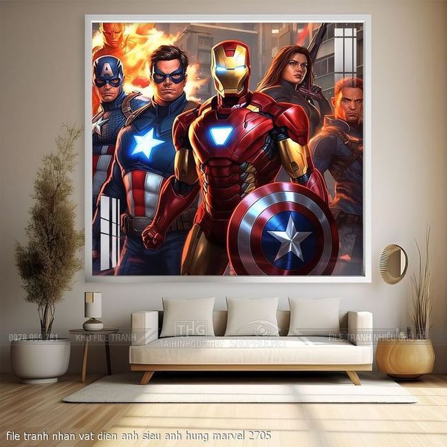 file tranh nhan vat dien anh sieu anh hung marvel 2705