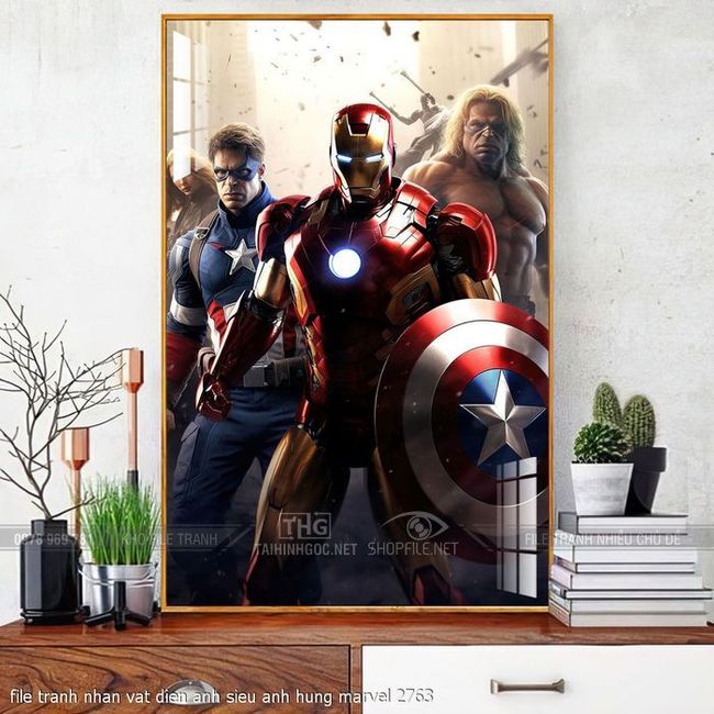 file tranh nhan vat dien anh sieu anh hung marvel 2763