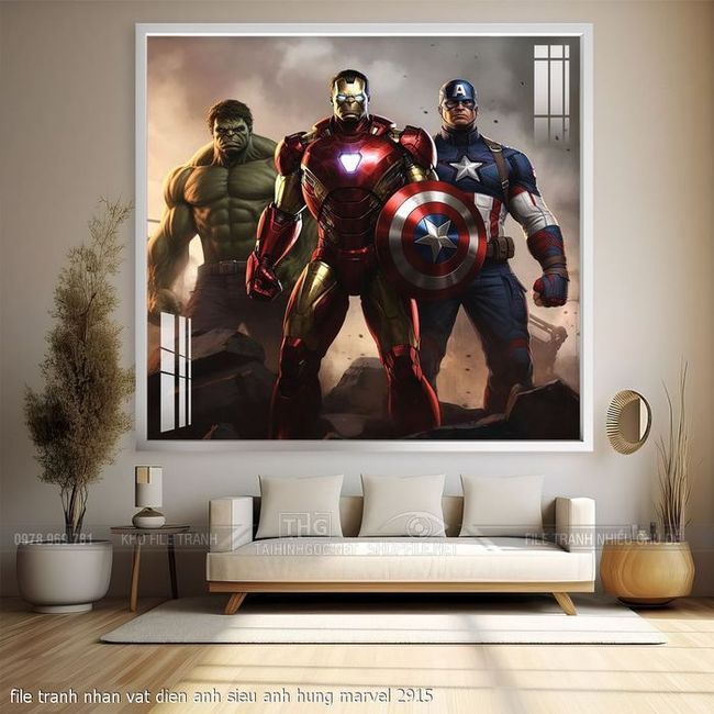 file tranh nhan vat dien anh sieu anh hung marvel 2915