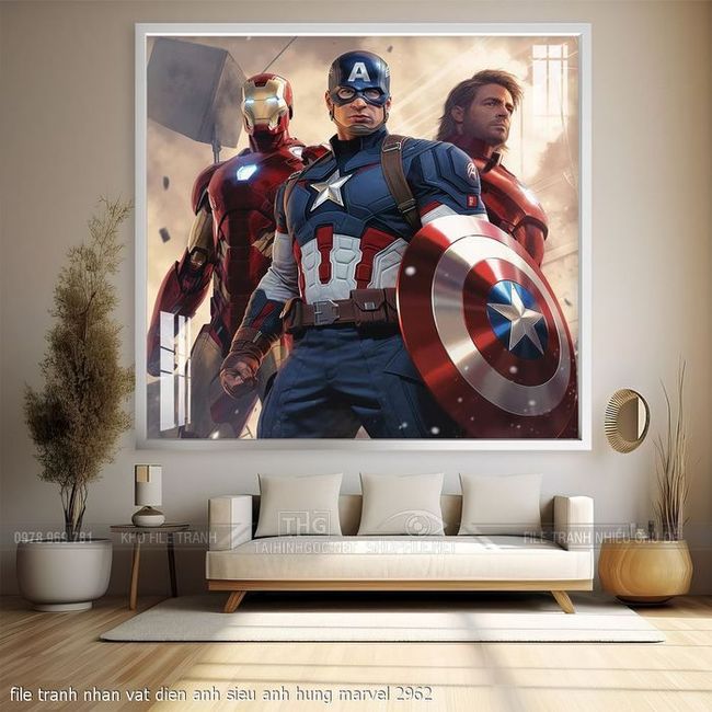file tranh nhan vat dien anh sieu anh hung marvel 2962