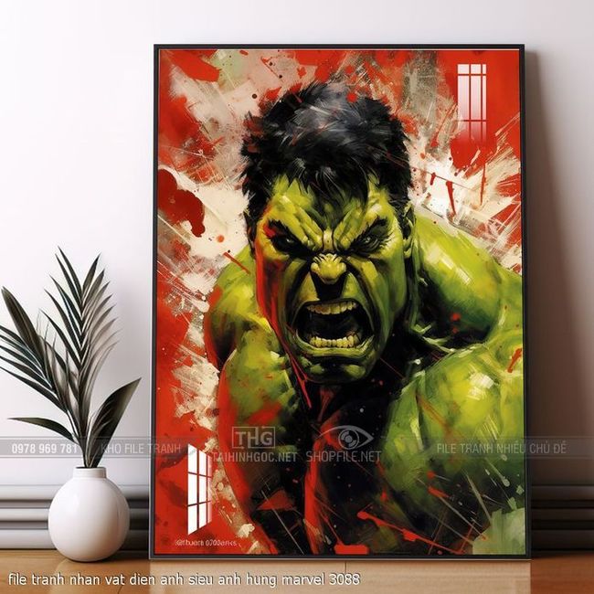 file tranh nhan vat dien anh sieu anh hung marvel 3088