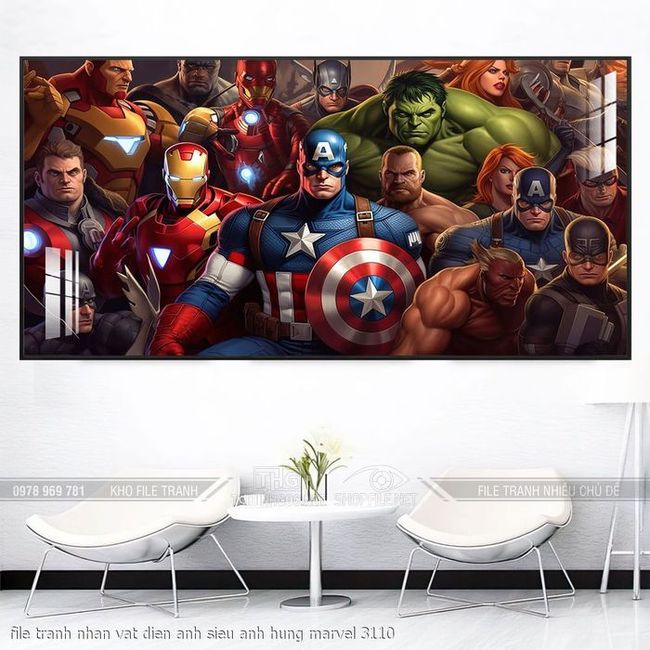 file tranh nhan vat dien anh sieu anh hung marvel 3110