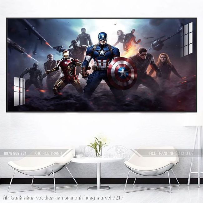 file tranh nhan vat dien anh sieu anh hung marvel 3217