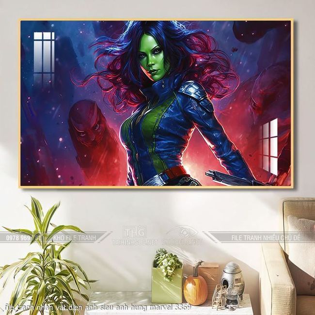 file tranh nhan vat dien anh sieu anh hung marvel 3369
