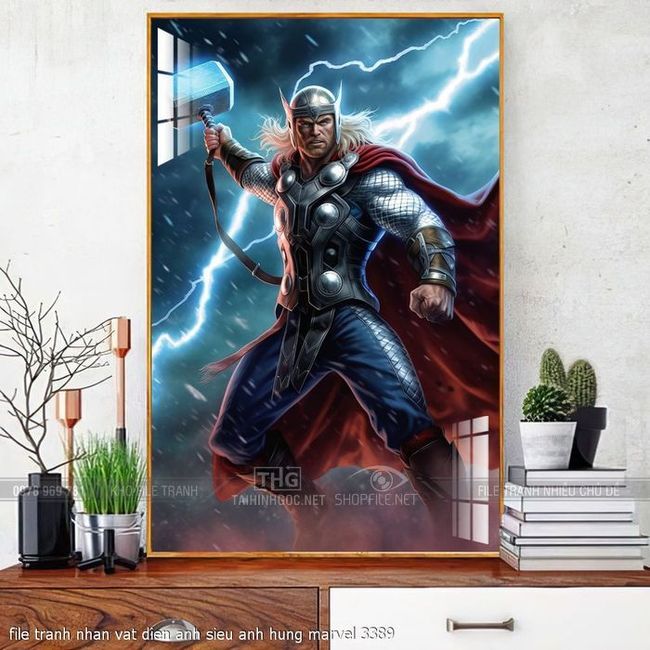file tranh nhan vat dien anh sieu anh hung marvel 3389
