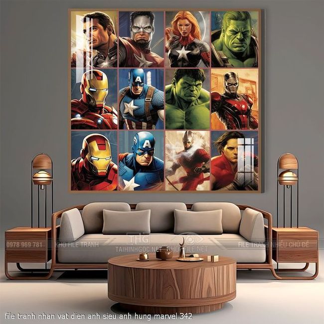 file tranh nhan vat dien anh sieu anh hung marvel 342