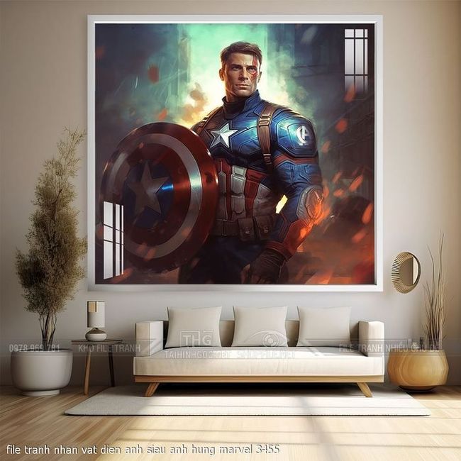 file tranh nhan vat dien anh sieu anh hung marvel 3455
