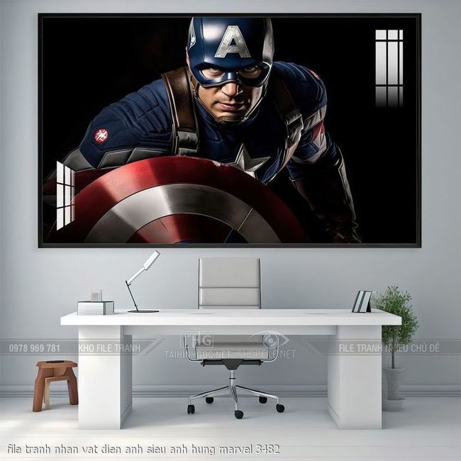 file tranh nhan vat dien anh sieu anh hung marvel 3482