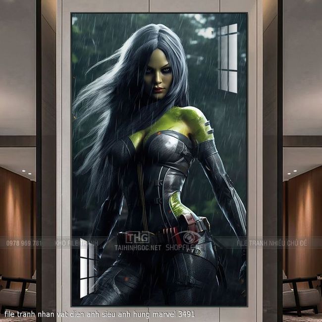 file tranh nhan vat dien anh sieu anh hung marvel 3491