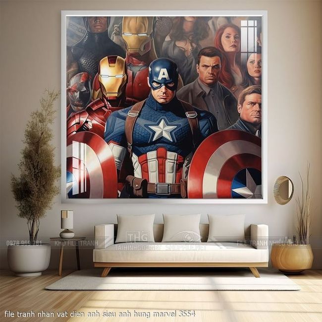 file tranh nhan vat dien anh sieu anh hung marvel 3554