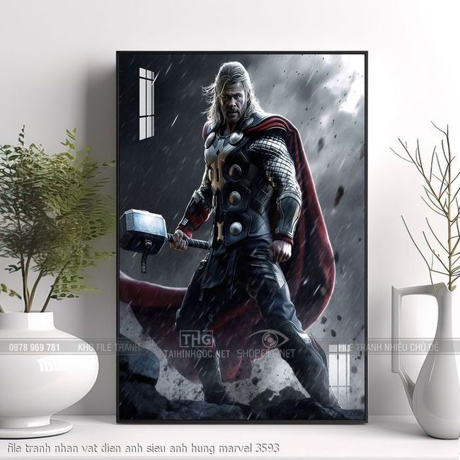 file tranh nhan vat dien anh sieu anh hung marvel 3593