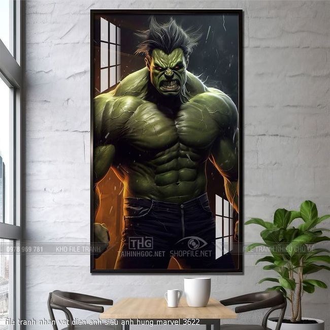 file tranh nhan vat dien anh sieu anh hung marvel 3622