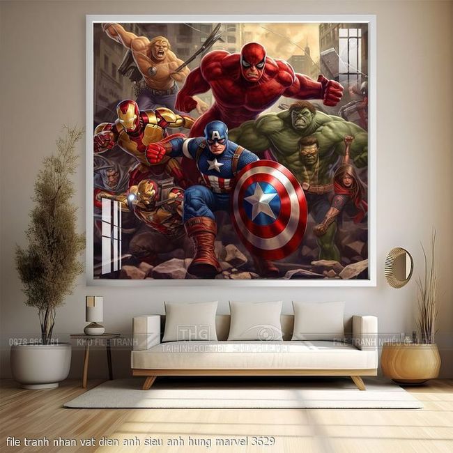 file tranh nhan vat dien anh sieu anh hung marvel 3629