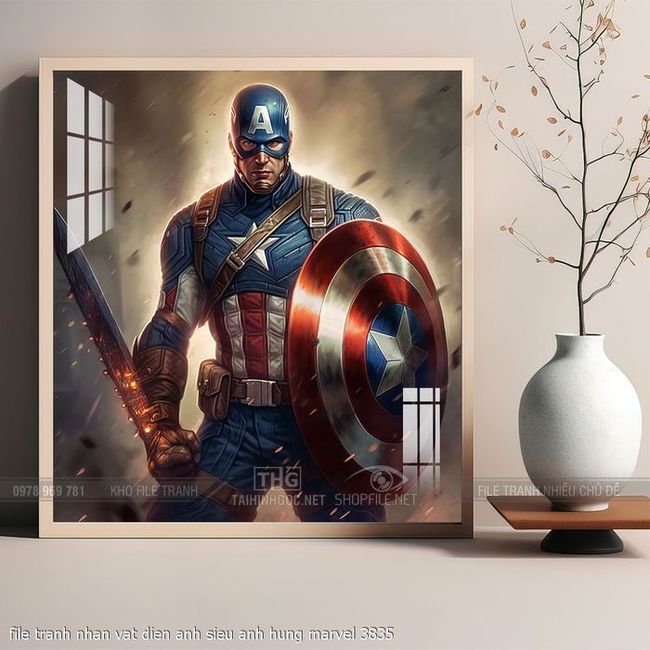 file tranh nhan vat dien anh sieu anh hung marvel 3835