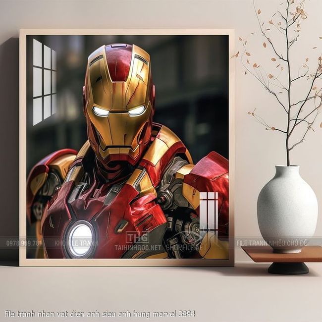 file tranh nhan vat dien anh sieu anh hung marvel 3894