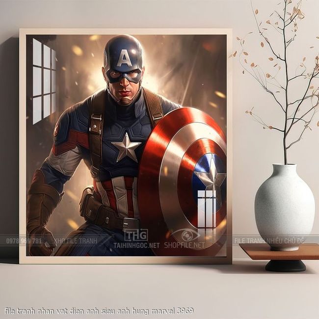 file tranh nhan vat dien anh sieu anh hung marvel 3969