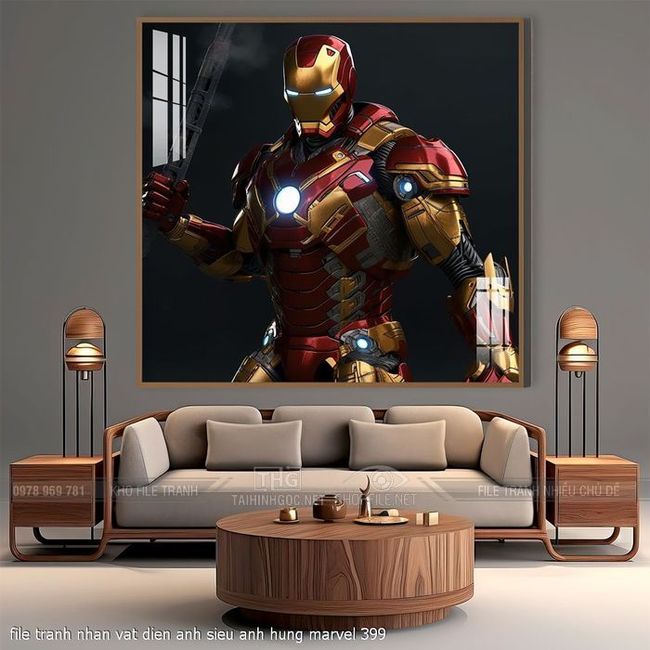 file tranh nhan vat dien anh sieu anh hung marvel 399