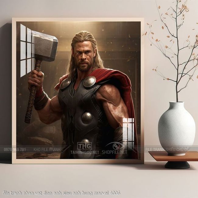 file tranh nhan vat dien anh sieu anh hung marvel 4006