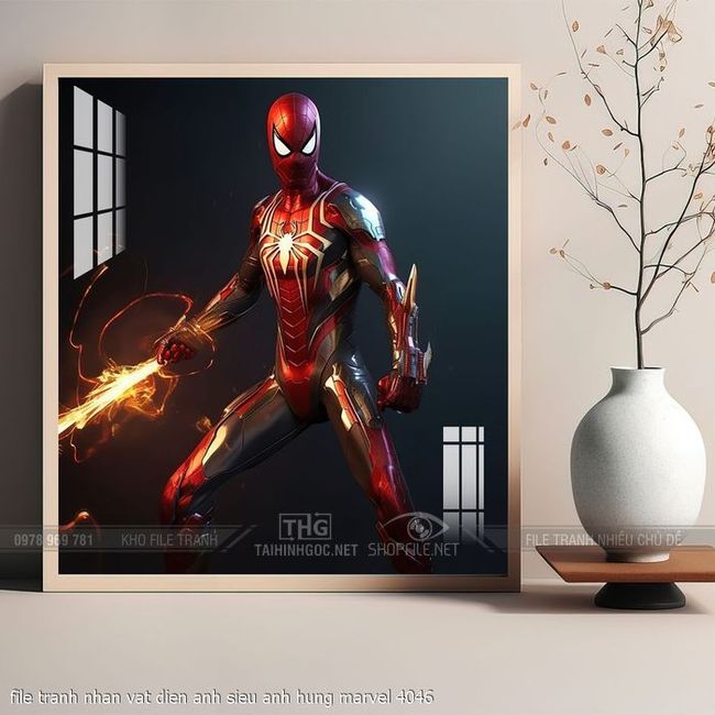 file tranh nhan vat dien anh sieu anh hung marvel 4046