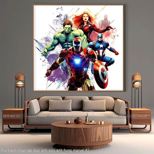 file tranh nhan vat dien anh sieu anh hung marvel 41