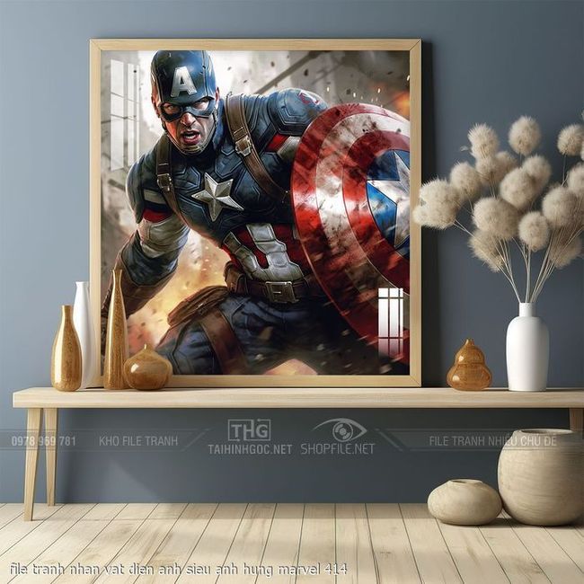 file tranh nhan vat dien anh sieu anh hung marvel 414
