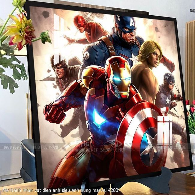 file tranh nhan vat dien anh sieu anh hung marvel 4283
