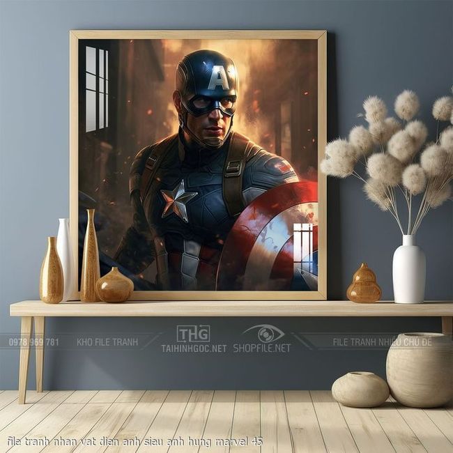 file tranh nhan vat dien anh sieu anh hung marvel 45