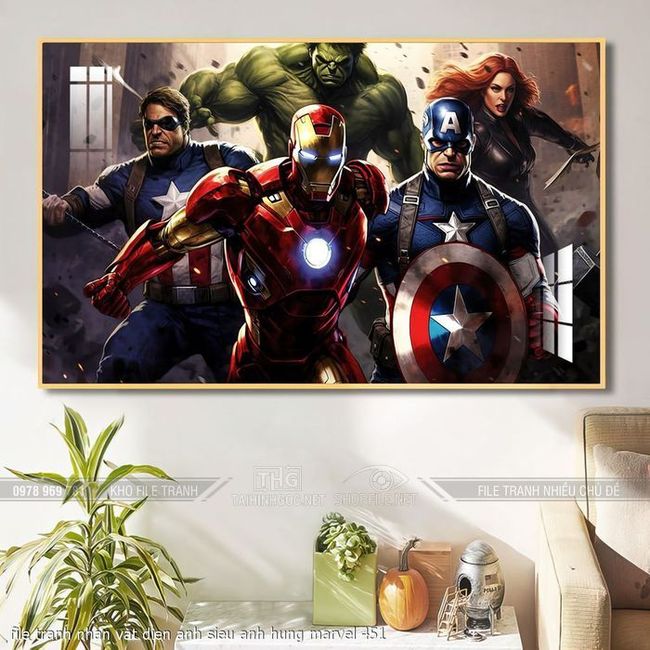 file tranh nhan vat dien anh sieu anh hung marvel 451