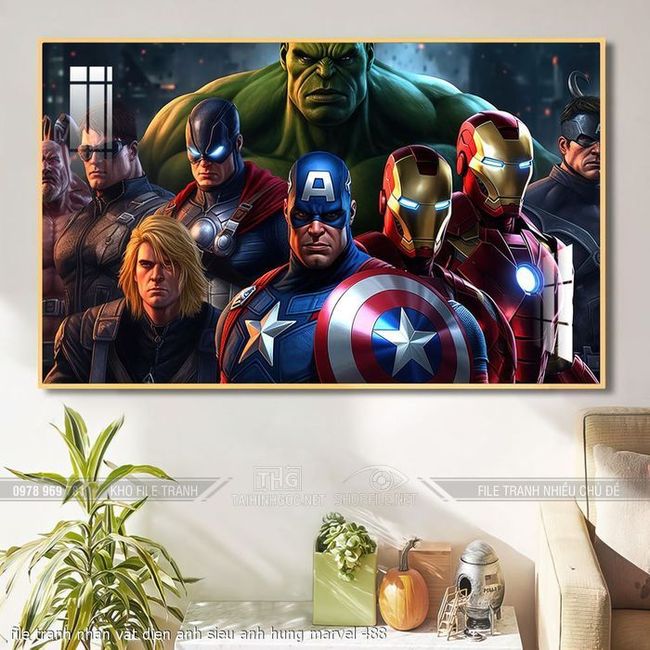 file tranh nhan vat dien anh sieu anh hung marvel 488