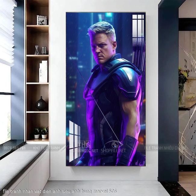 file tranh nhan vat dien anh sieu anh hung marvel 506