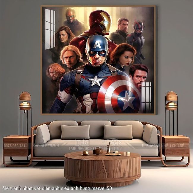 file tranh nhan vat dien anh sieu anh hung marvel 53